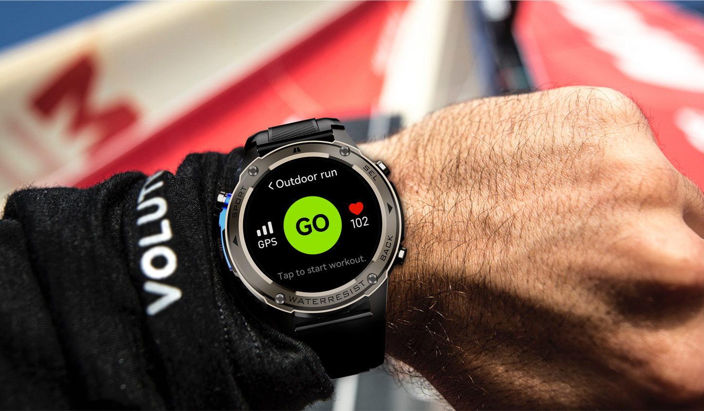 Smartwatch Fenix GPS Negro