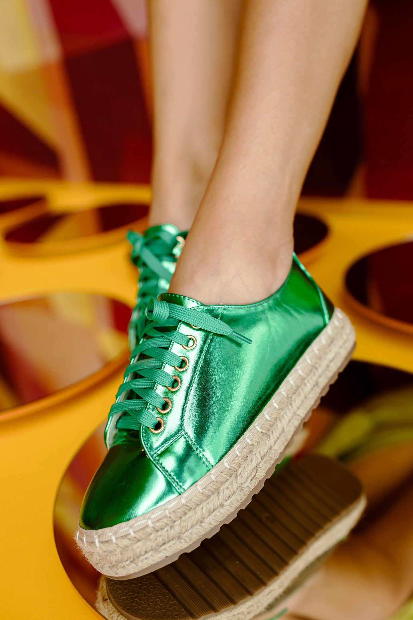 Zapato Madrid Verde Talla 40
