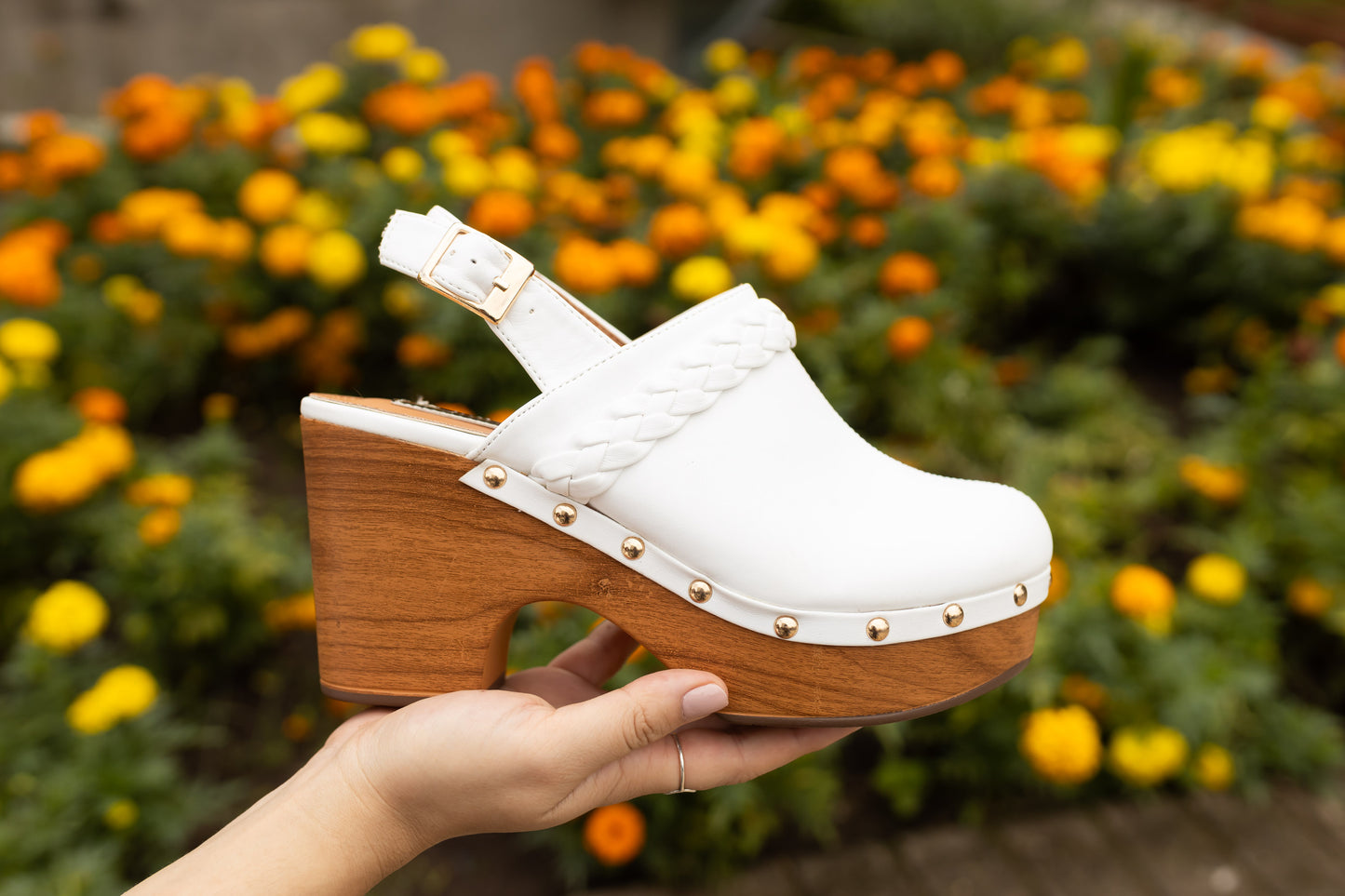 Zapato Cleo Blanco Talla 37
