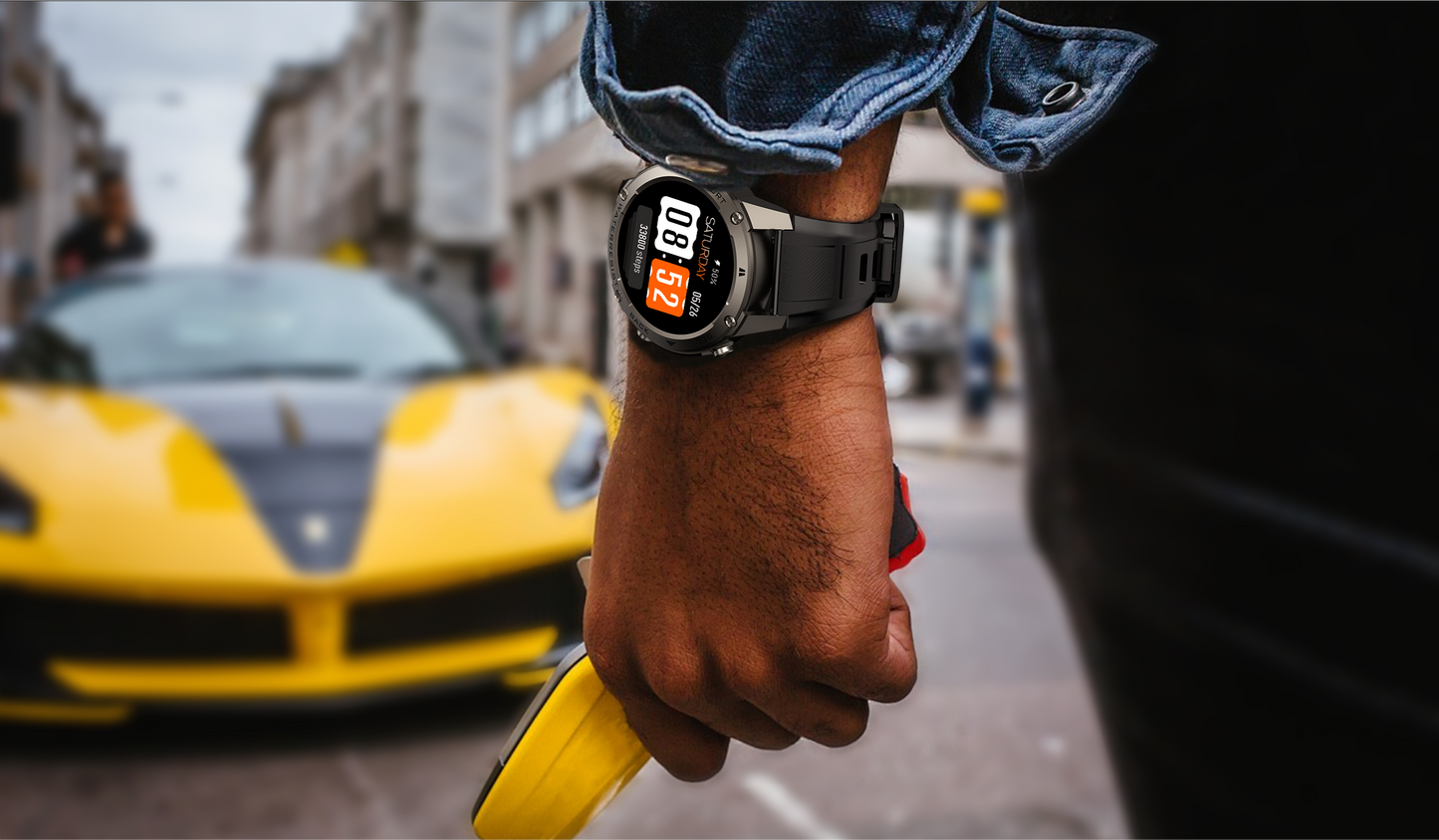 Smartwatch Fenix GPS Negro