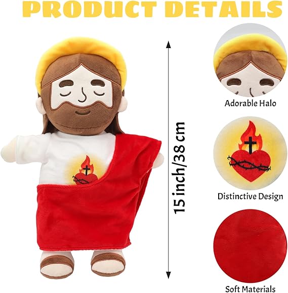 Peluche de Jesús que Respira