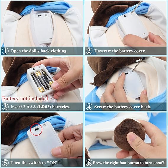 Peluche de Jesús que Respira