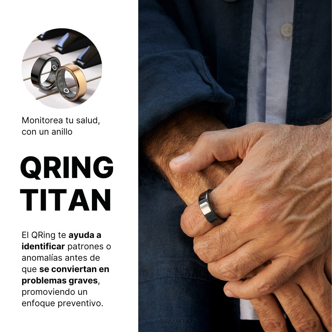 Q RING TITAN - Anillo Inteligente
