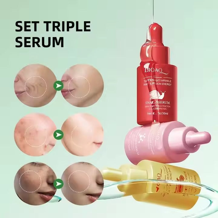 Bioaqua Serum Combination Set 3-en-1