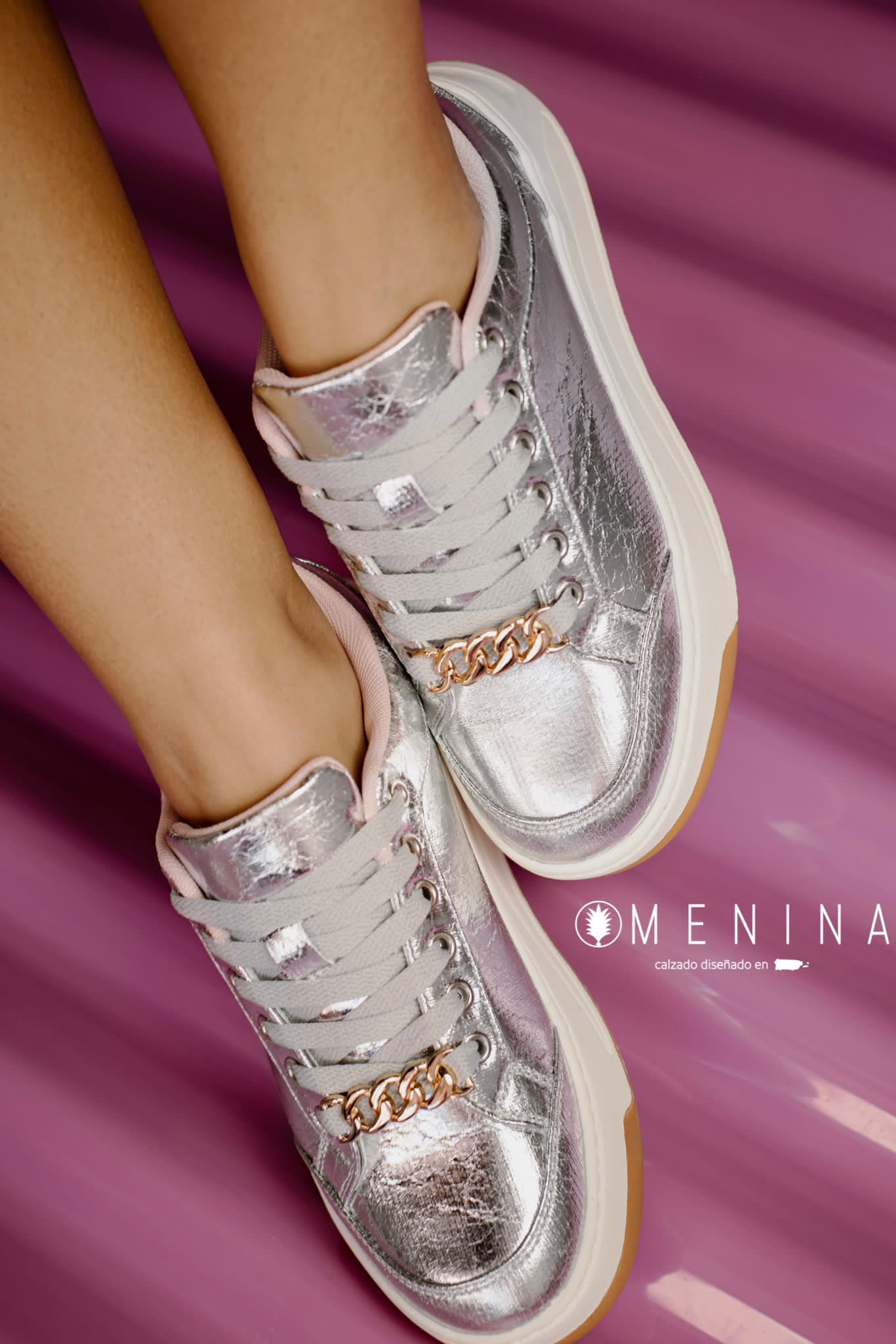 Zapato Mylie Silver Talla 41