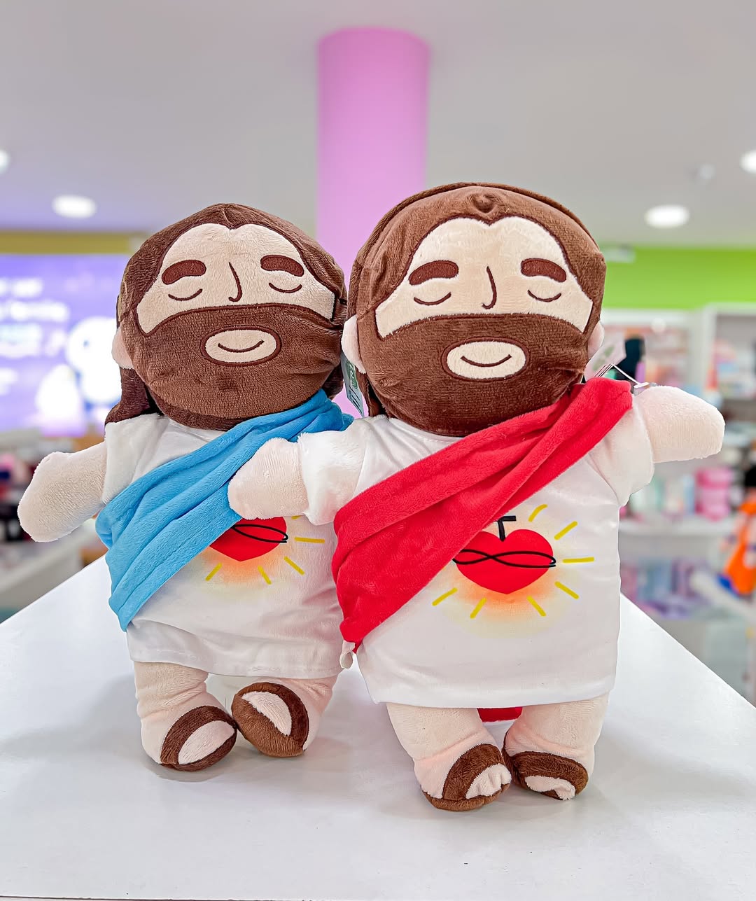 Peluche de Jesús que Respira