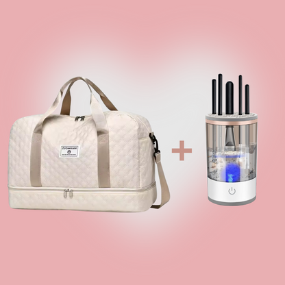 Bolso Multifuncional + Limpiador de Brochas GRATIS COMBO