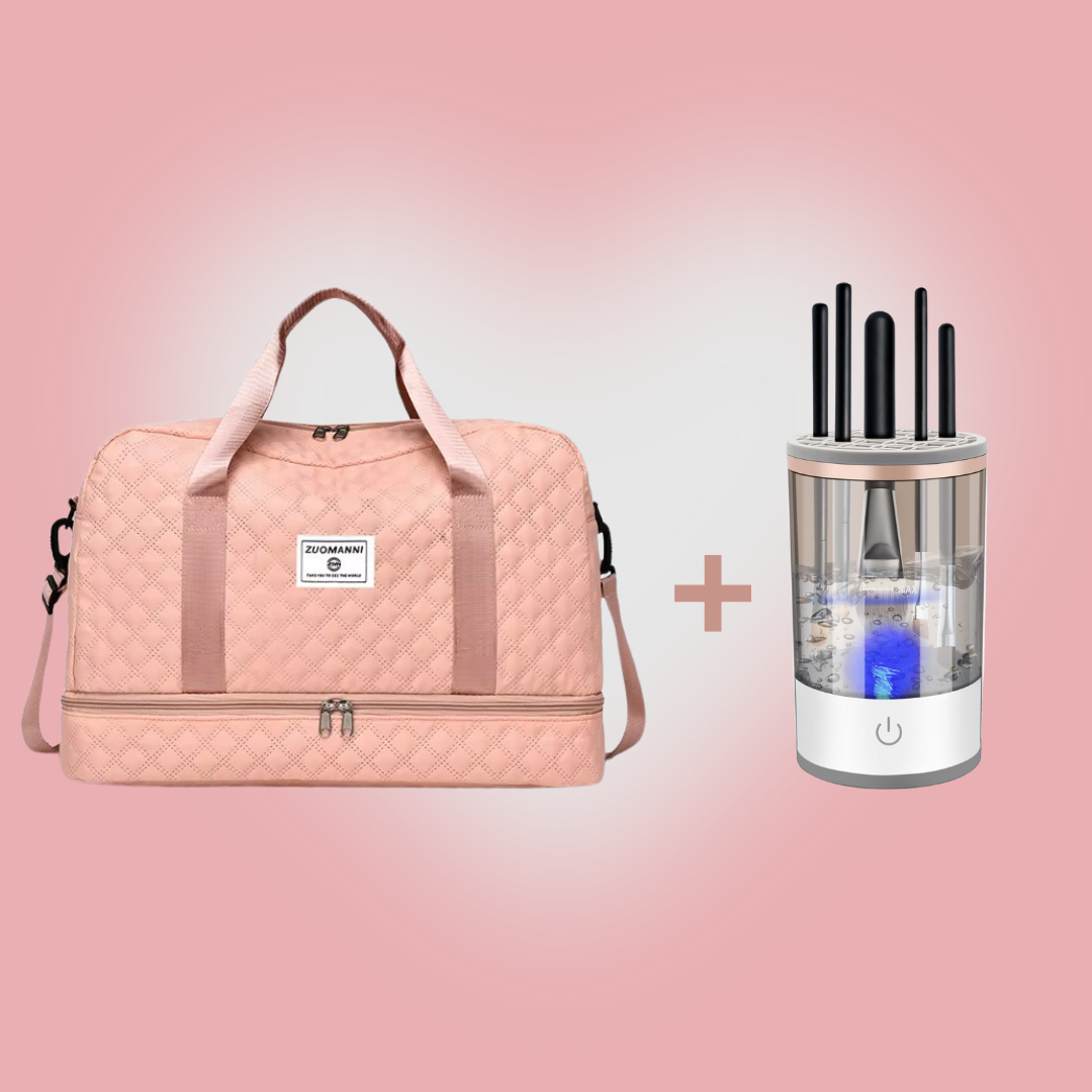 Bolso Multifuncional + Limpiador de Brochas GRATIS COMBO