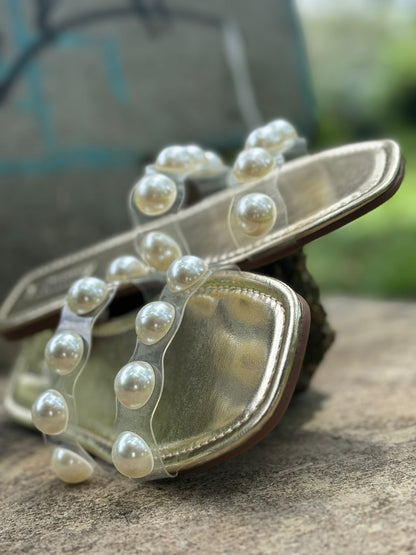 Sandalia Tiara Gold Talla 35