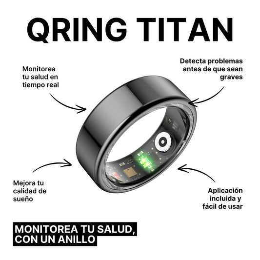 Q RING TITAN - Anillo Inteligente