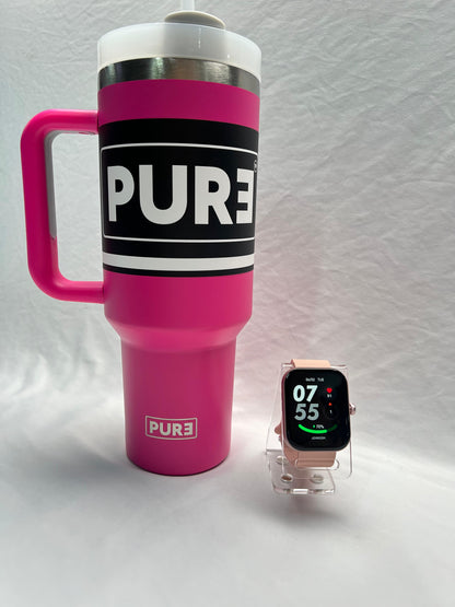 COMBO RELOJ INTELIGENTE JR-FT5 Plus + BOTELLA TÉRMICA