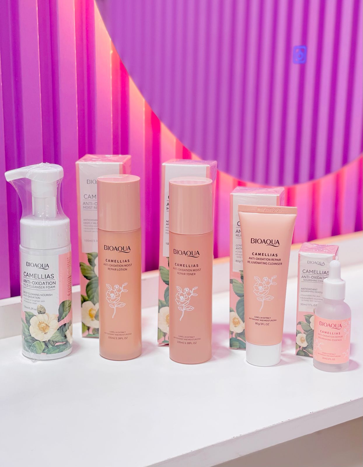 Kit Completo Hidratante Bioaqua – Camellia