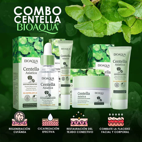 Kit Completo Hidratante Bioaqua – Centella Asiática